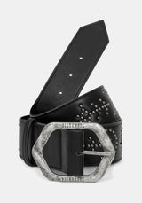 Celba Embroidered Rivet Belt
