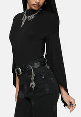 Phate Eyelet Charm Belt