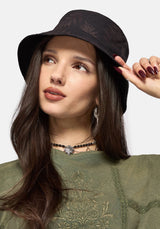 Ruin Fern Printed Bucket Hat