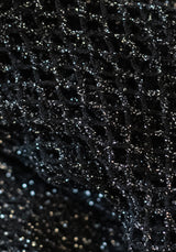 Vorth Metallic Fishnet Tights
