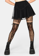 Flosella Lace Up Tights
