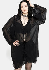 Villain Textured Blouse UK 6