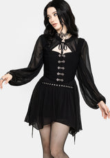 Villain Textured Blouse UK 6