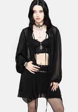 Villain Textured Blouse UK 6