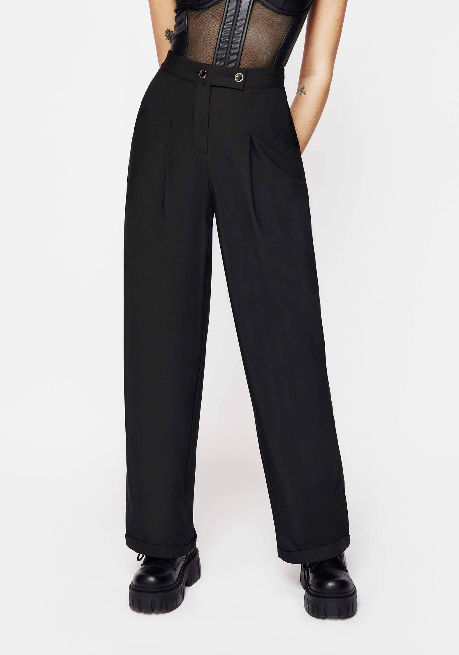 Moonage Tailored Trousers Disturbia moonage-tailored-trousers-disturbia
