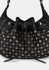 Dolora Studded Bucket Bag