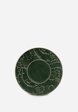 Rosethorn Floral Embossed Cup and Saucer Set