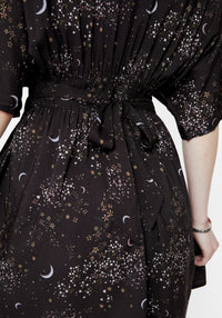 Peaseblossom Celestial Tie Back Mini Dress