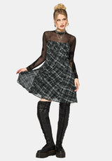 Rhoswen Checked Cami Mini Dress UK 10