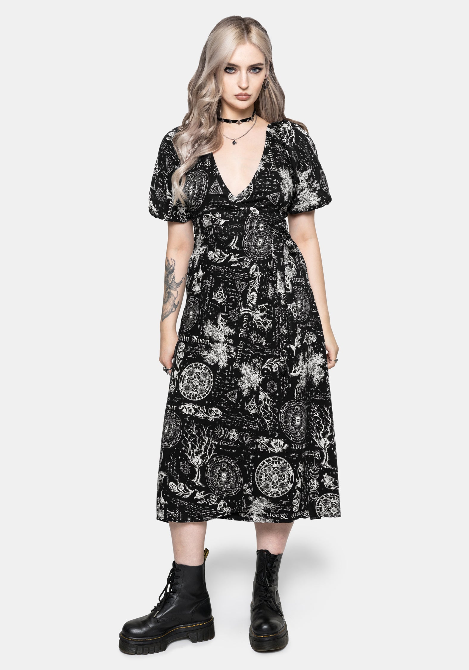 Trinity Moon Midaxi Dress – Disturbia