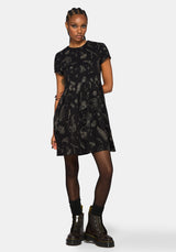 Helena Highland Foraging Mini Skater Dress