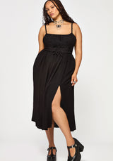 Cirissa Ruched Midaxi Dress
