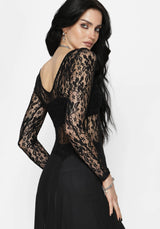 Eltharia Lace Bodice Maxi Dress