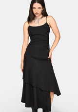 Liosa Cotton Stripe Cami Midaxi Dress