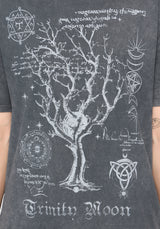 Trinity Moon Graphic Tee Dress