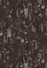 Dusha Garden Print Chiffon Ruffle Mini Skirt