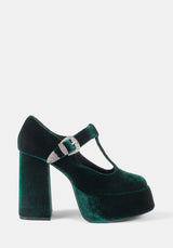 Sybil Velvet Mary Jane