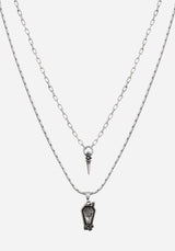 Arbor Coffin Pendant Necklace