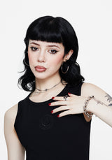 Ramona Snake Hoop Earrings