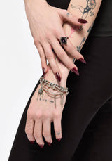 Chaos Chain Layered Bracelet