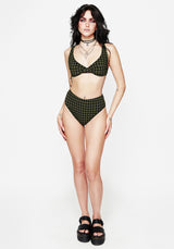 Terra Gingham Underwired Bikini Top