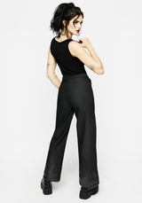 Ignite Faux Leather Tailored Trousers