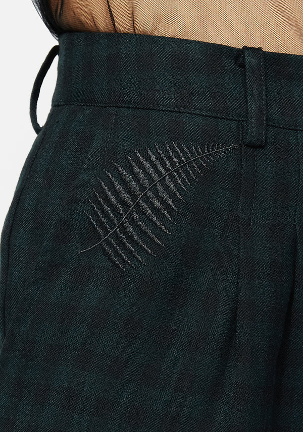 Terraria Embroidered Tapered Trousers