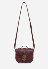 Rosamoth Buckle Crossbody Satchel Bag