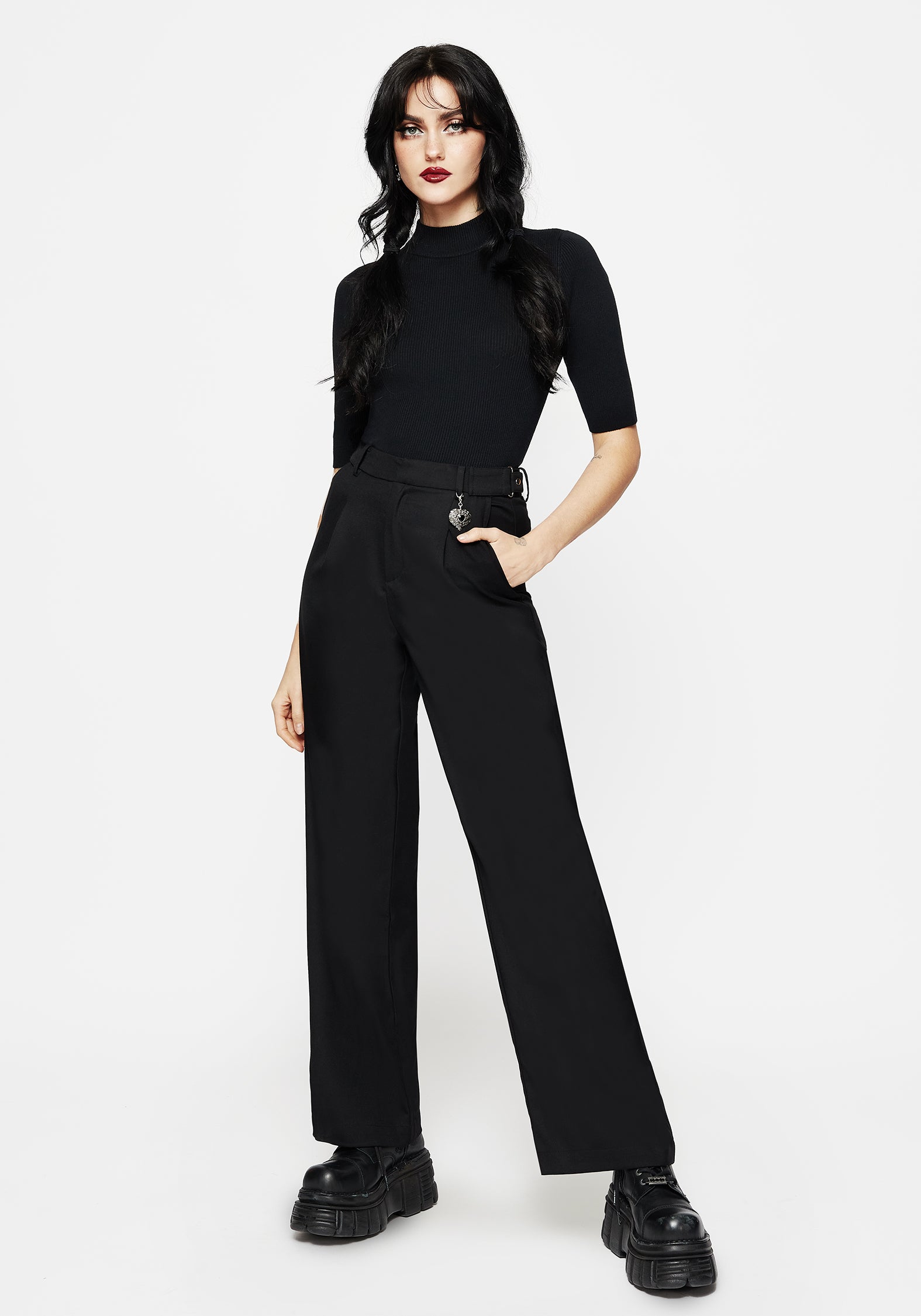 Porcia Wide Leg Tailored Trousers