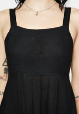 Merrymount Embroidered Midaxi Dress
