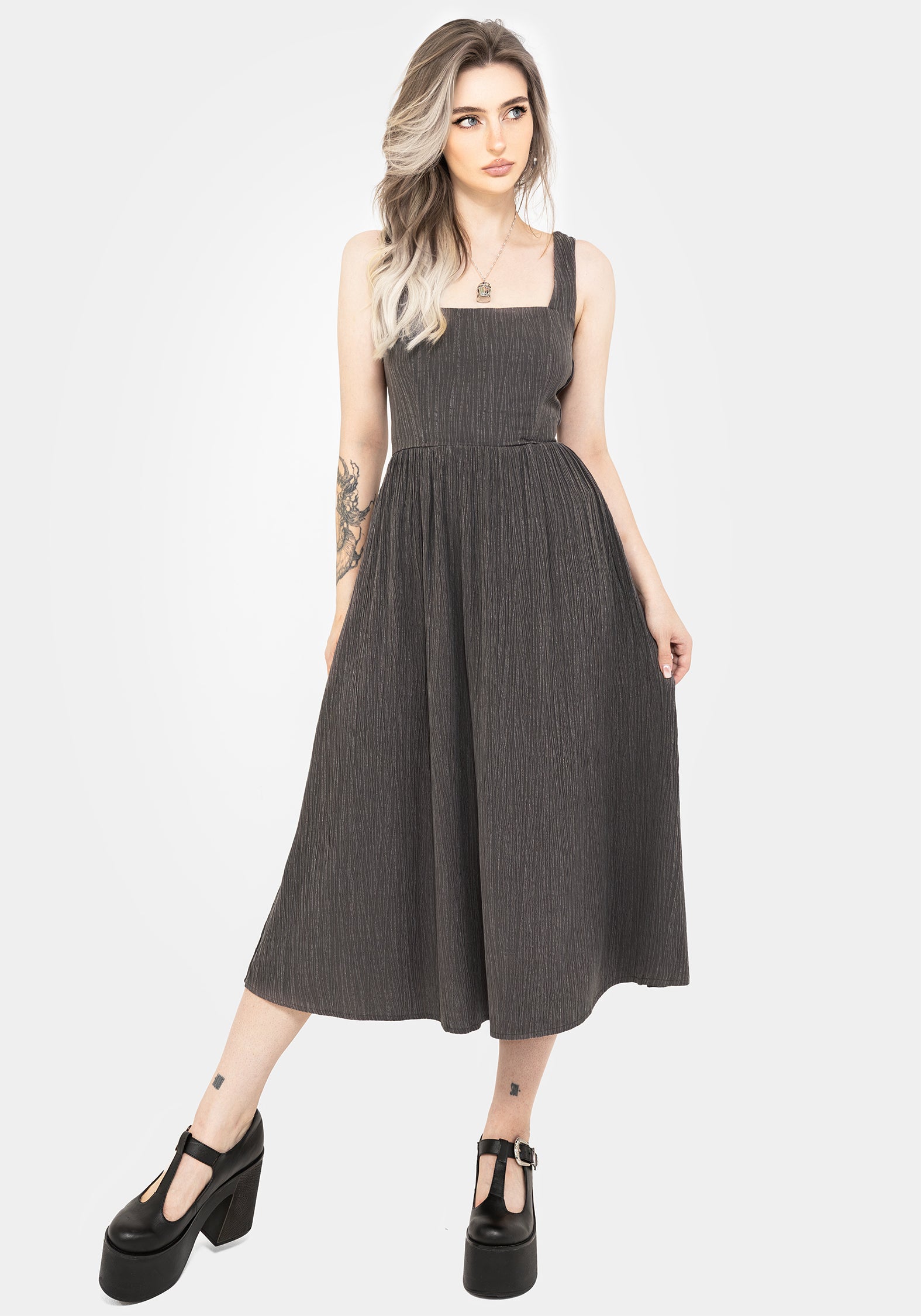 Darkside Corset Midi Dress