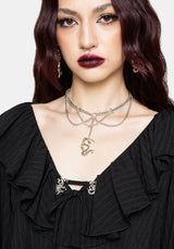 Cassidy Crinkle Sleeve Lace Up Blouse