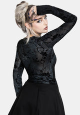 Wytchelm Long Sleeve Mesh Top