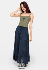 Lunar Sword Embroidered Pointelle Cami