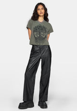 Paradise Decays Boxy Crop T-Shirt