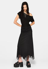 Neevah Slinky Short Sleeve Top