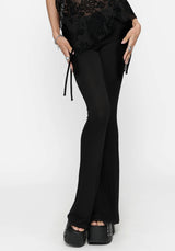 Khia Ruched Jersey Flare