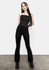 MORTICIA LACE-UP CORSET