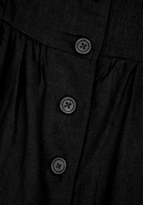 Rowan Linen Button Up Midi Dress