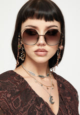 Vega Celestial Sunglasses with Chain