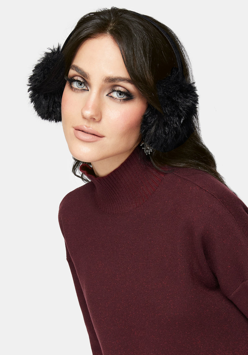 Aven Bug Floral Ear Muffs