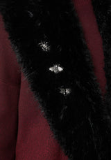 Aven Bug Faux Fur Scarf Collar