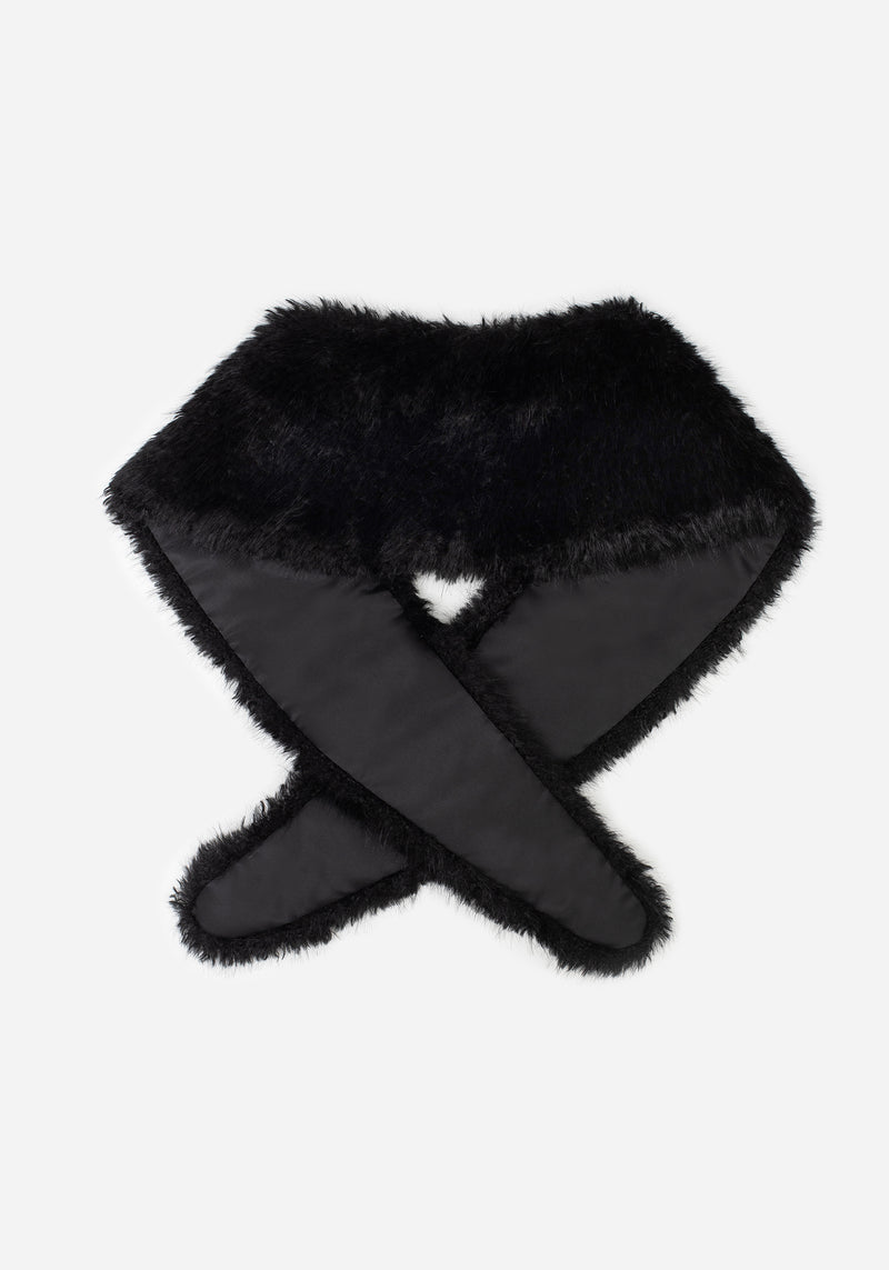 Aven Bug Faux Fur Scarf Collar