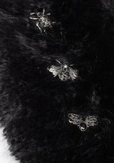 Aven Bug Faux Fur Scarf Collar