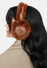 Alina Bug Faux Fur Ear Muffs