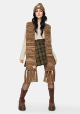 Daphne Frog Patch Cable Scarf