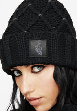 Layla Criss Cross Bobble Hat