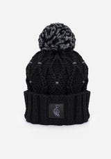 Layla Criss Cross Bobble Hat