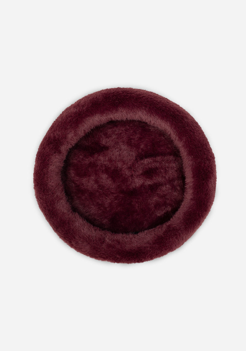 Stella Heart Brooch Beret