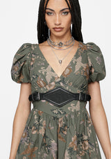 Antihero Embroidered Diamond Centre Waist Belt
